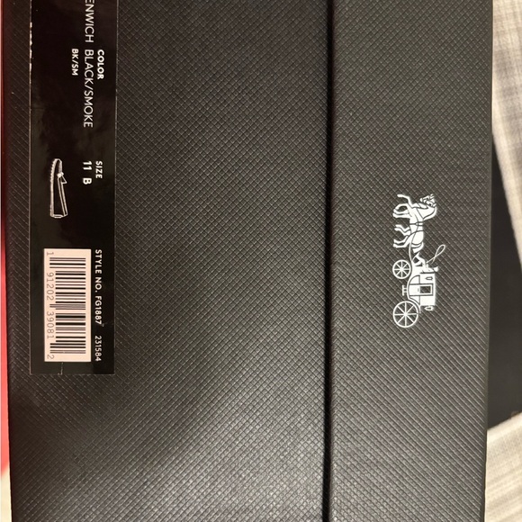 Coach Dark Patterned Loafers - Picture 5 of 6